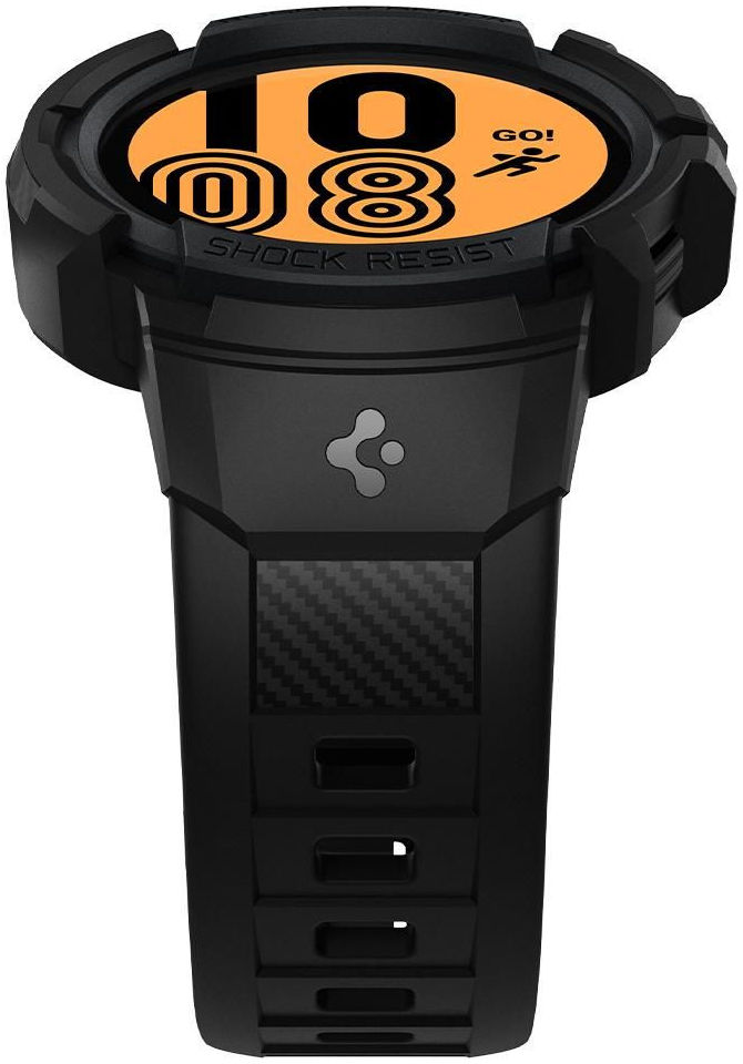 Spigen Rugged Armor Pro Samsung Watch 4 40MM Hoesje en Bandje Grijs afbeelding 8