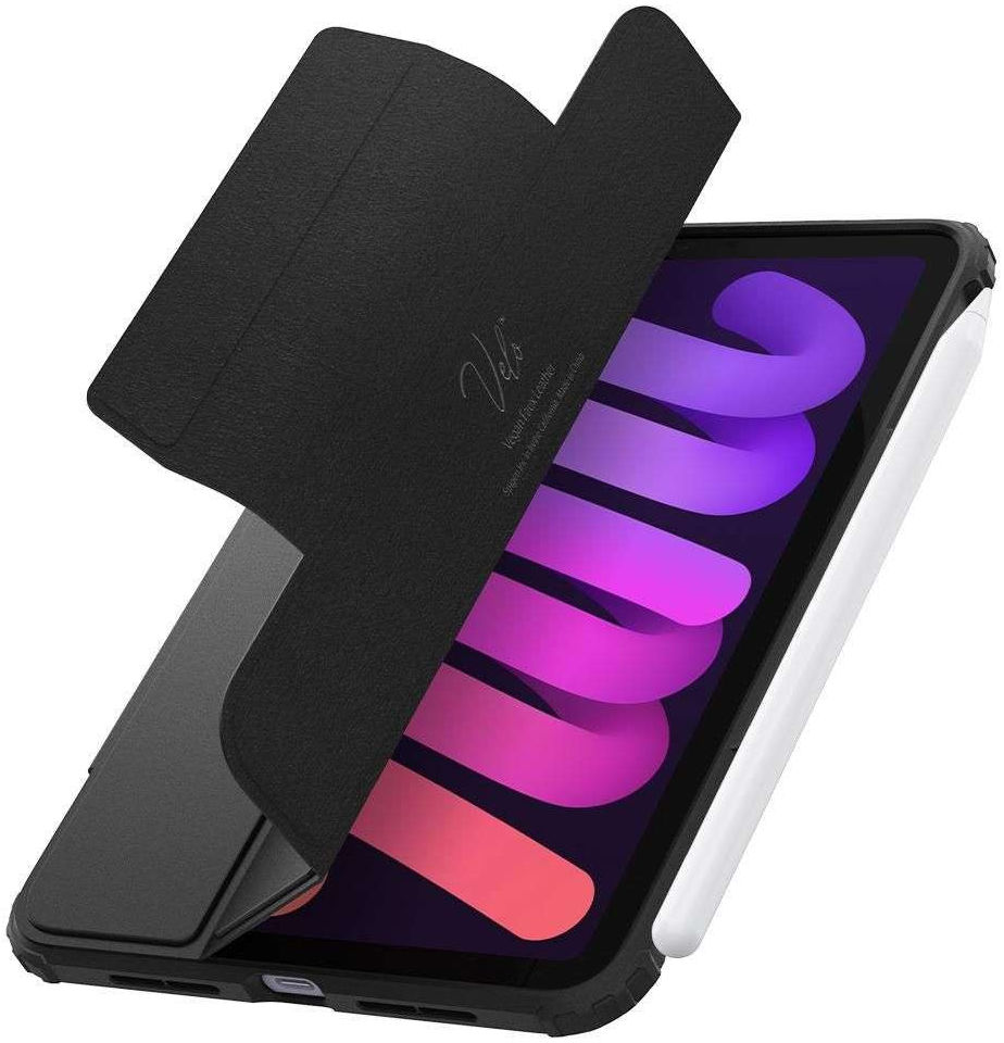 Spigen Ultra Hybrid Pro Apple iPad Mini 7 / 6 Hoes Book Case Zwart afbeelding 2