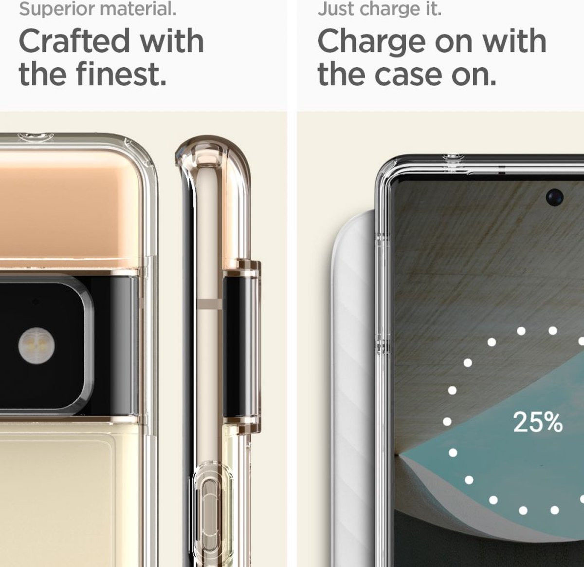 Spigen Ultra Hybrid Google Pixel 6 Pro Hoesje Transparant afbeelding 3