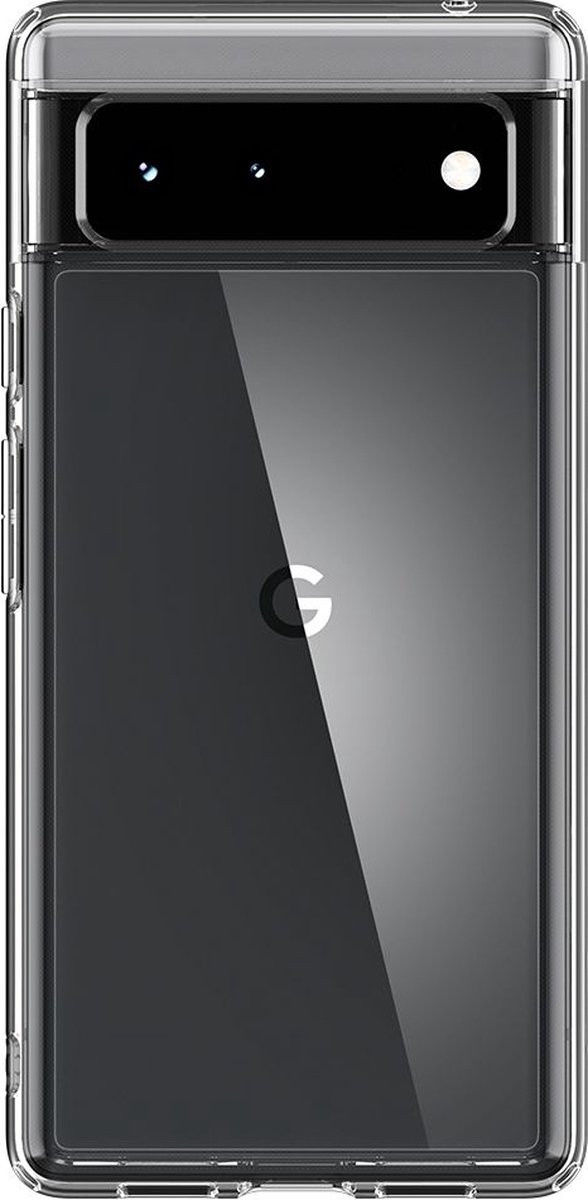 Spigen Ultra Hybrid Google Pixel 6 Hoesje Back Cover Transparant afbeelding 3