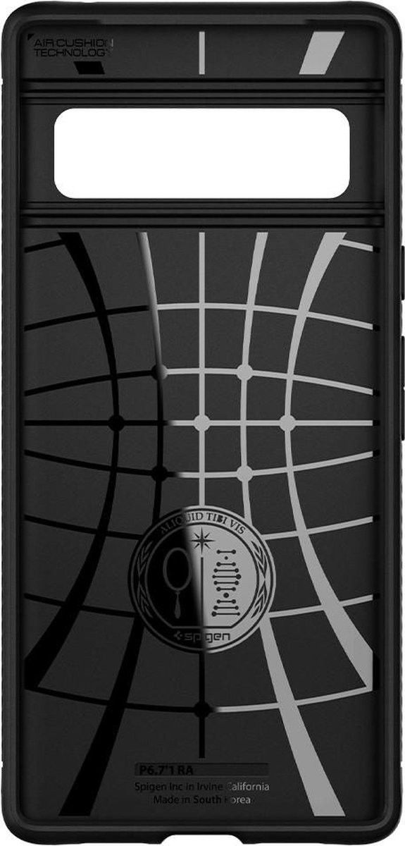 Spigen Rugged Armor Google Pixel 6 Pro Hoesje Zwart afbeelding 6