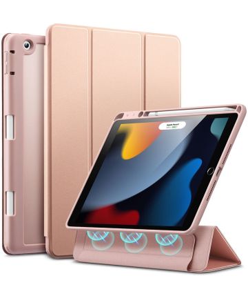ESR Rebound Hybrid Apple iPad 10.2 (2019/2020/2021) Hoes Roze Hoesjes
