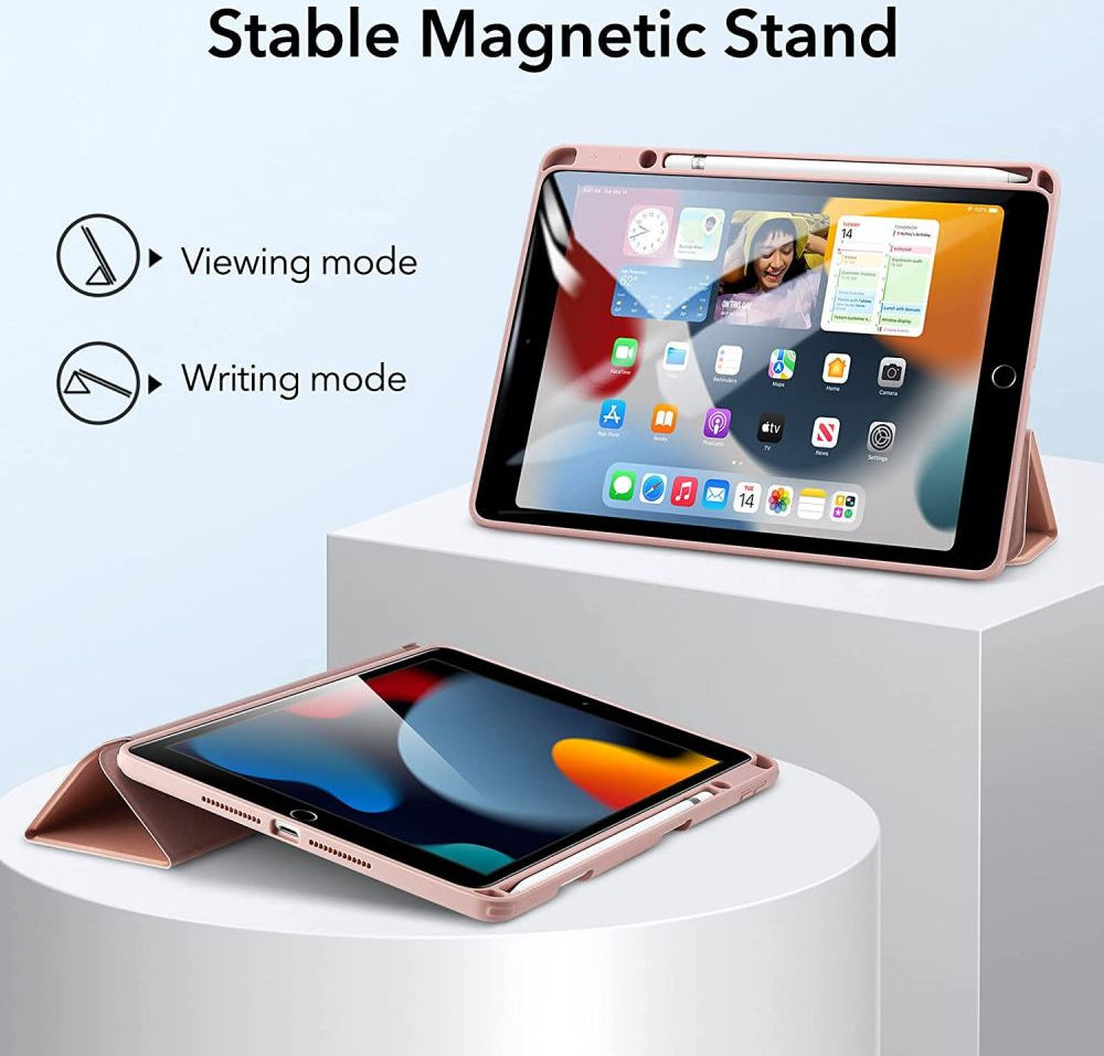 ESR Rebound Hybrid Apple iPad 10.2 (2019/2020/2021) Hoes Roze afbeelding 5