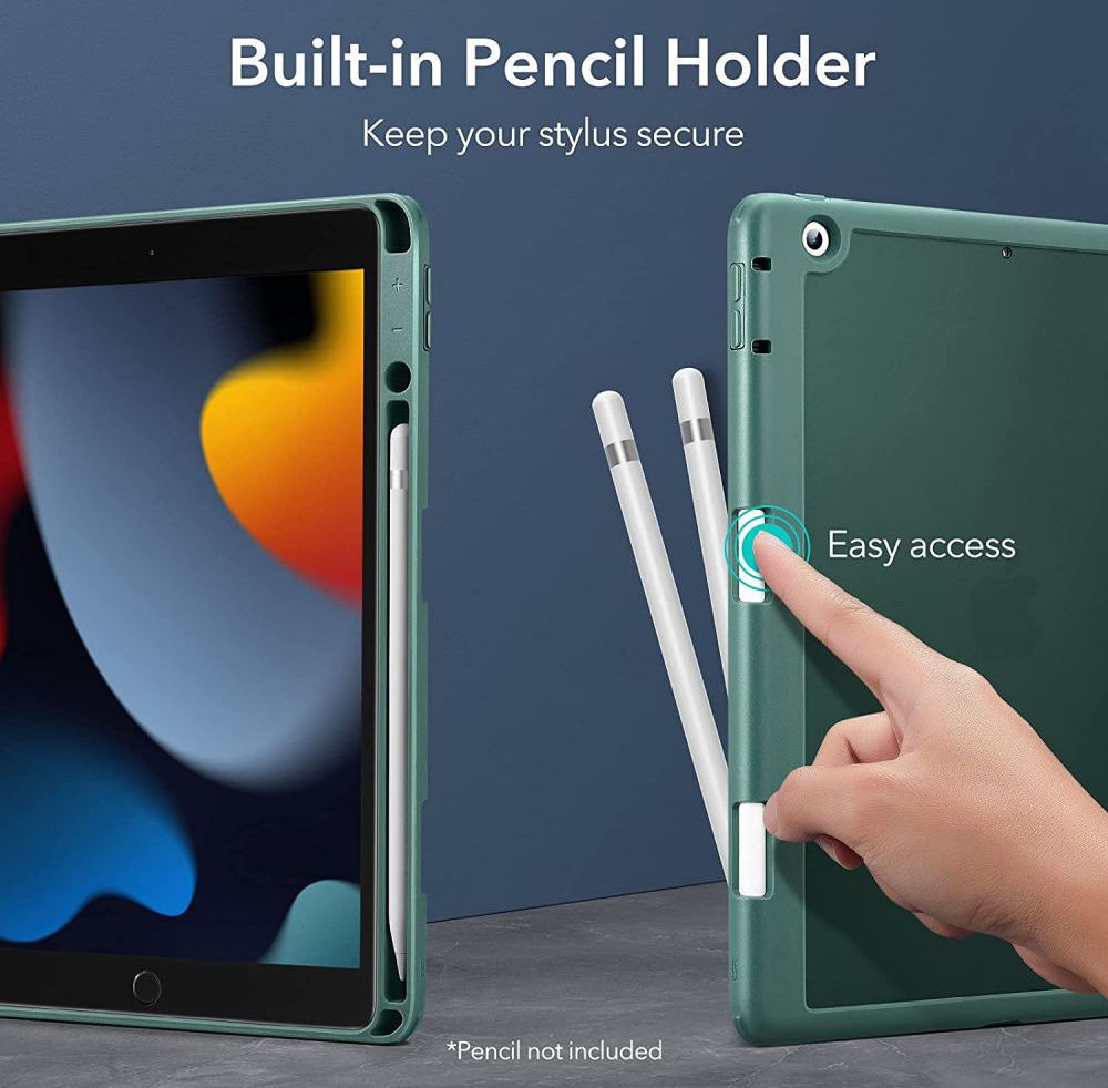 ESR Rebound Hybrid Apple iPad 10.2 (2019/2020/2021) Hoes Groen afbeelding 5