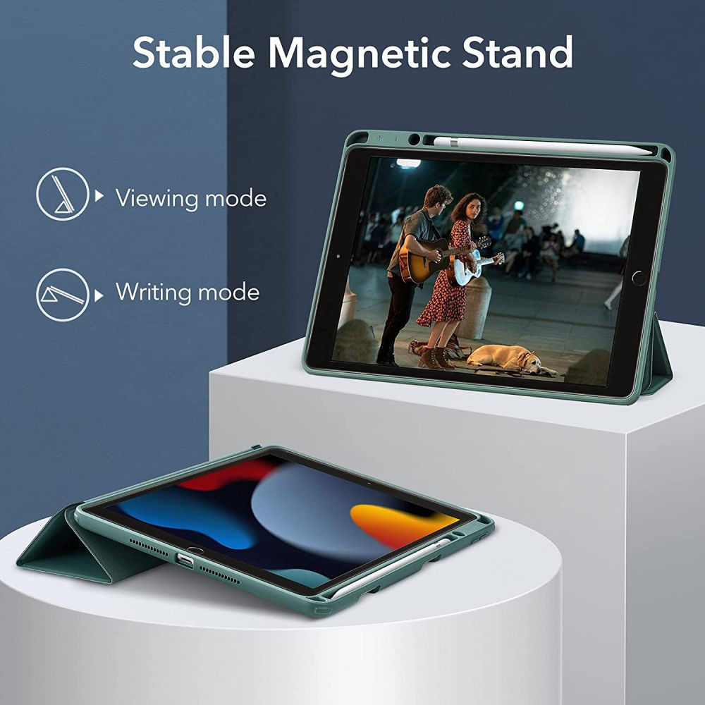 ESR Rebound Hybrid Apple iPad 10.2 (2019/2020/2021) Hoes Groen afbeelding 7