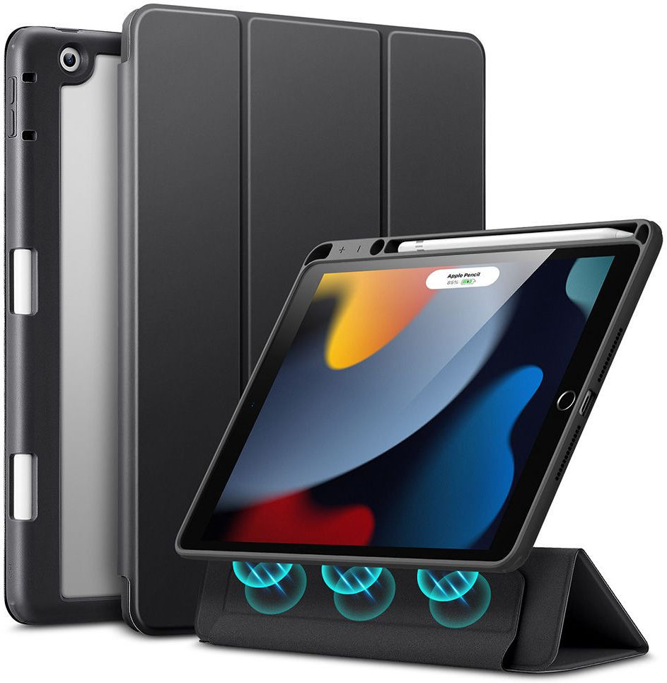 ESR Rebound Hybrid Apple iPad 10.2 (2019/2020/2021) Hoes Zwart afbeelding 1