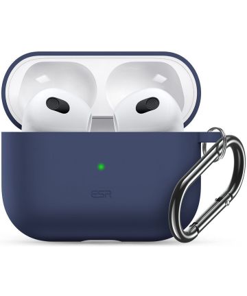 ESR Bounce Apple AirPods 3 Siliconen Hoesje Blauw Hoesjes