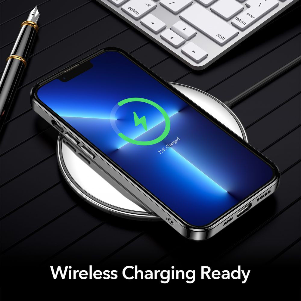 ESR Project Zero Apple iPhone 13 Pro Max Hoesje Dun TPU Zwart afbeelding 11