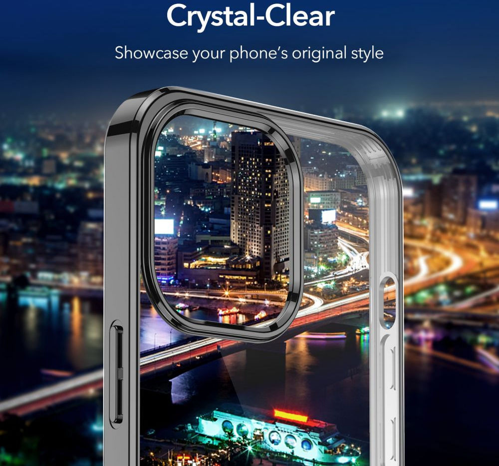 ESR Project Zero Apple iPhone 13 Pro Max Hoesje Dun TPU Zwart afbeelding 9