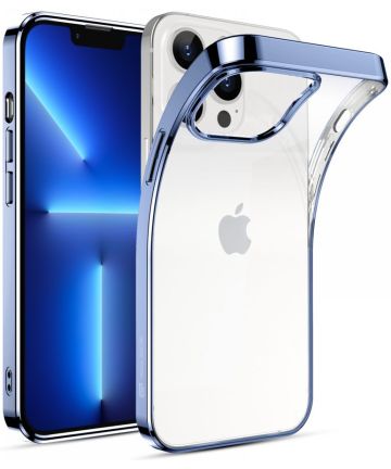 ESR Project Zero Apple iPhone 13 Pro Hoesje Dun TPU Blauw Hoesjes