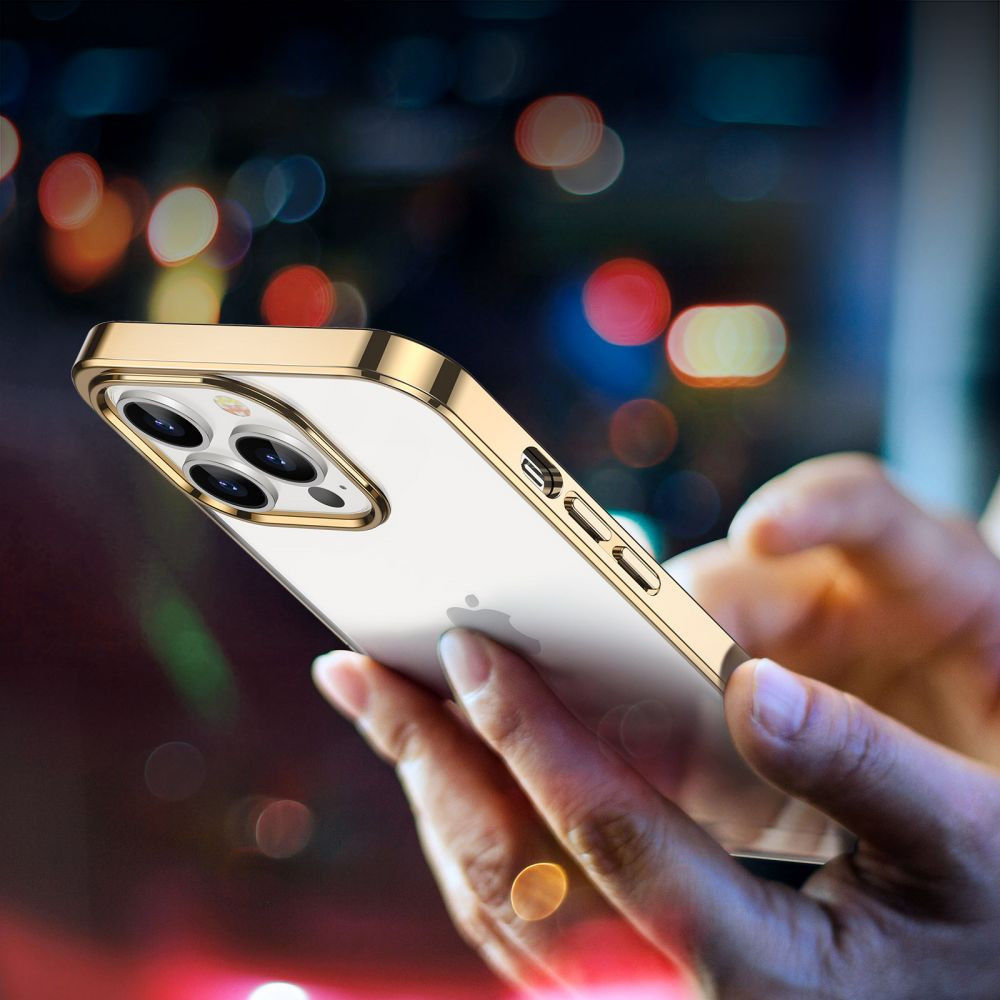 ESR Project Zero Apple iPhone 13 Pro Hoesje Dun TPU Goud afbeelding 12