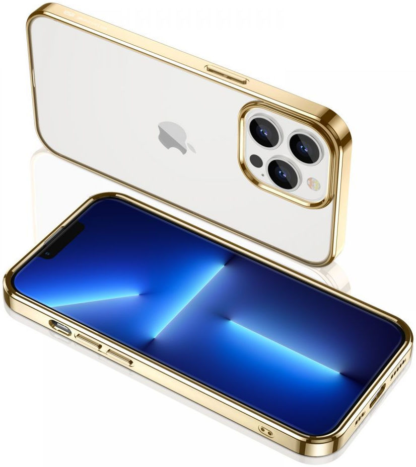 ESR Project Zero Apple iPhone 13 Pro Hoesje Dun TPU Goud afbeelding 2