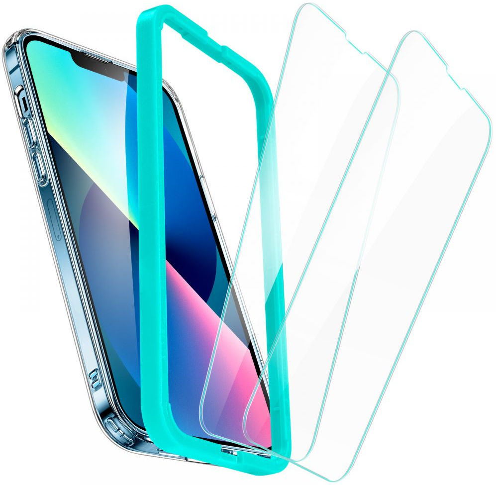 ESR Classic Hybrid Apple iPhone 13 Hoesje + Tempered Glass Transparant afbeelding 5