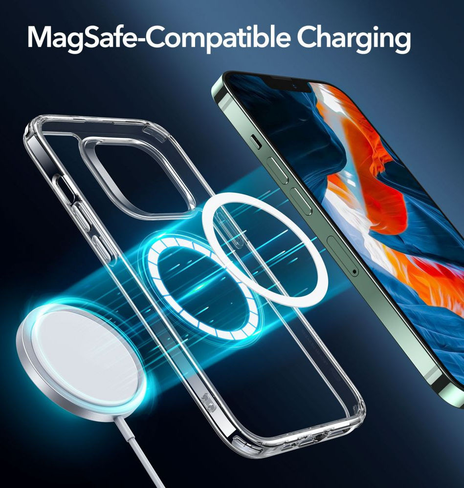 ESR Classic Hybrid Apple iPhone 13 Pro Hoesje voor MagSafe Clear afbeelding 2