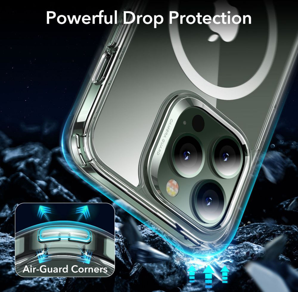 ESR Classic Hybrid Apple iPhone 13 Pro Hoesje voor MagSafe Clear afbeelding 6