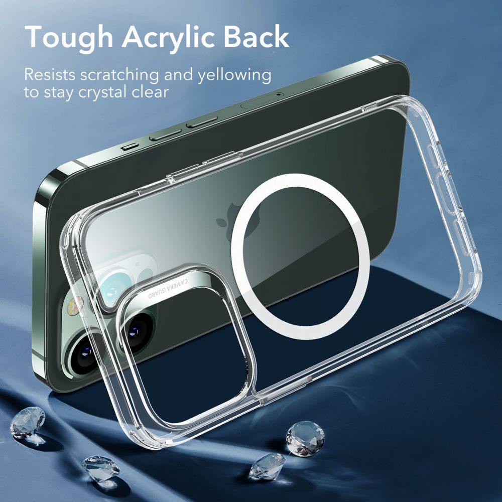 ESR Classic Hybrid Apple iPhone 13 Pro Hoesje voor MagSafe Clear afbeelding 8