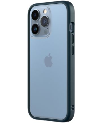 RhinoShield Mod NX Apple iPhone 13 Pro Hoesje Bumper Dark Teal Hoesjes