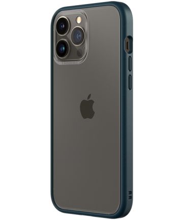 RhinoShield Mod NX Apple iPhone 13 Pro Max Hoesje Bumper Dark Teal Hoesjes