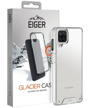 Eiger Glacier Series Samsung Galaxy A12 Hoesje Transparant Hoesjes