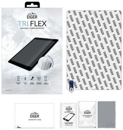 Eiger Apple iPad 10.2 (2019/2020) Display Folie Screen Protector afbeelding 2