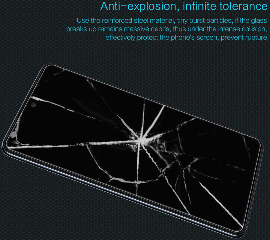 Nillkin Samsung Galaxy M52 Screen Protector Anti-Explosie Glas 0.33mm afbeelding 5