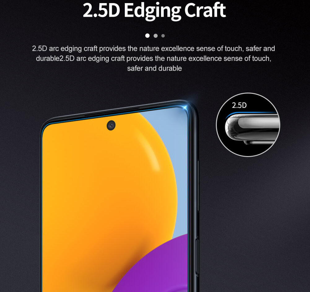 Nillkin Samsung Galaxy M52 Screen Protector Anti-Explosie Glas 0.2mm afbeelding 4