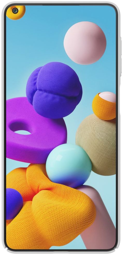 Nillkin Super Frosted Shield Hoesje Samsung Galaxy M52 5G Wit afbeelding 3