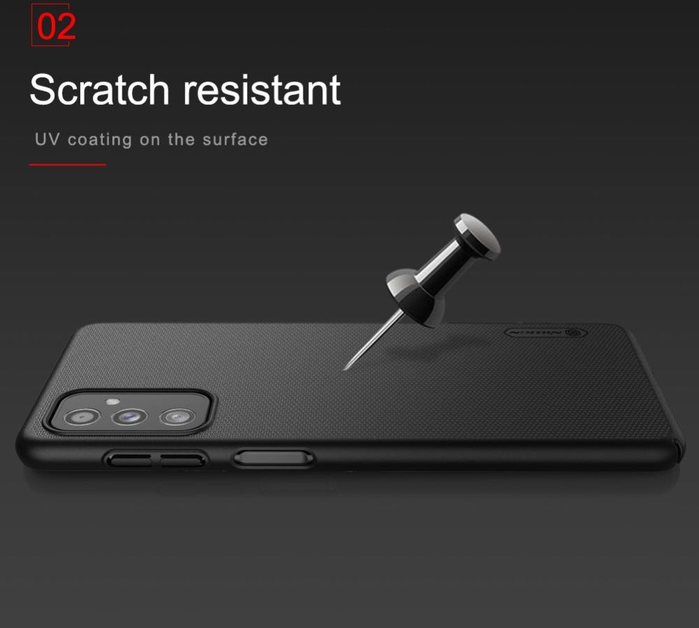 Nillkin Super Frosted Shield Hoesje Samsung Galaxy M52 5G Wit afbeelding 4