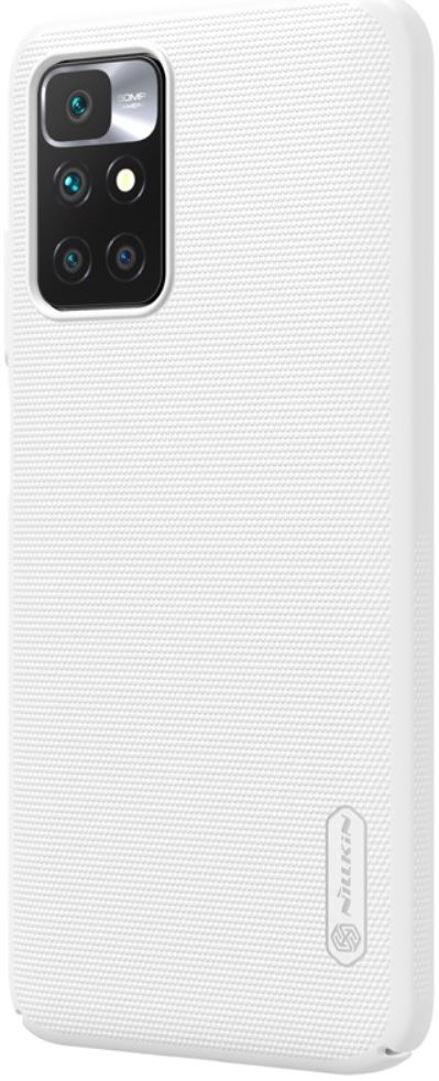 Nillkin Super Frosted Shield Xiaomi Redmi 10 Hoesje Back Cover Wit afbeelding 2