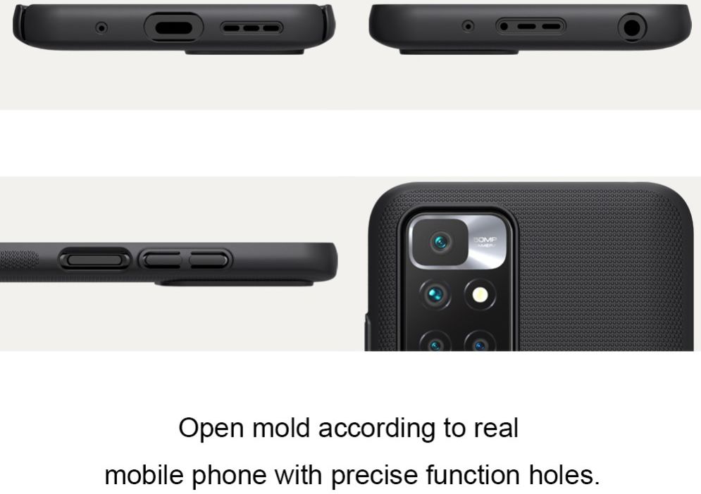 Nillkin Super Frosted Shield Xiaomi Redmi 10 Hoesje Back Cover Wit afbeelding 5