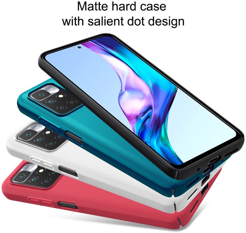 Nillkin Super Frosted Shield Xiaomi Redmi 10 Hoesje Back Cover Wit afbeelding 9