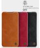 Nillkin Qin Xiaomi Redmi 10 Hoesje Wallet Book Case Kunstleer Zwart