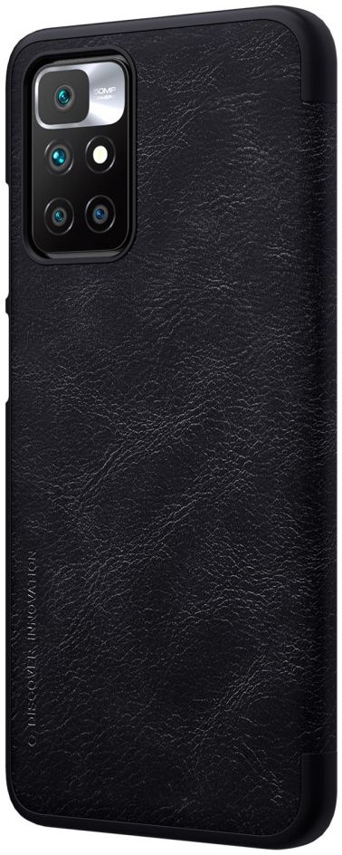 Nillkin Qin Xiaomi Redmi 10 Hoesje Wallet Book Case Kunstleer Zwart afbeelding 11