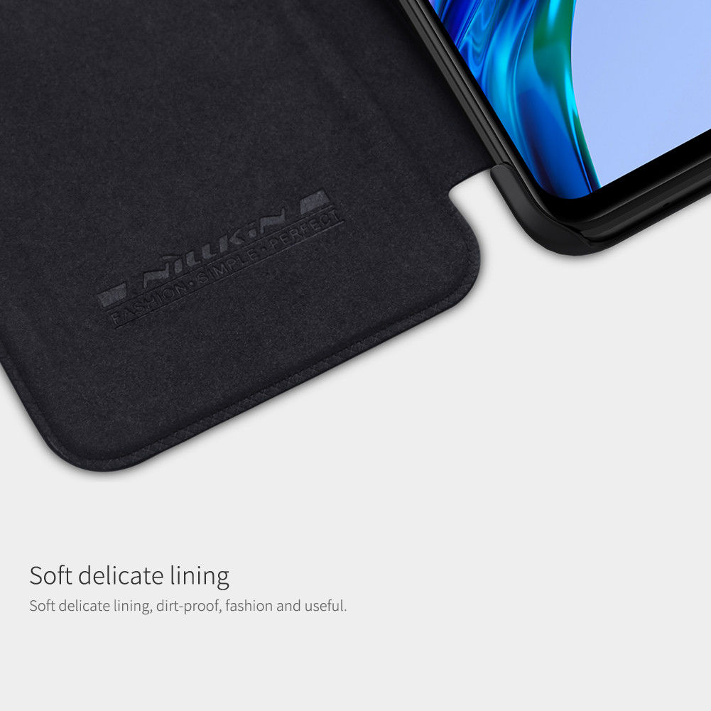 Nillkin Qin Xiaomi Redmi 10 Hoesje Wallet Book Case Kunstleer Bruin afbeelding 9