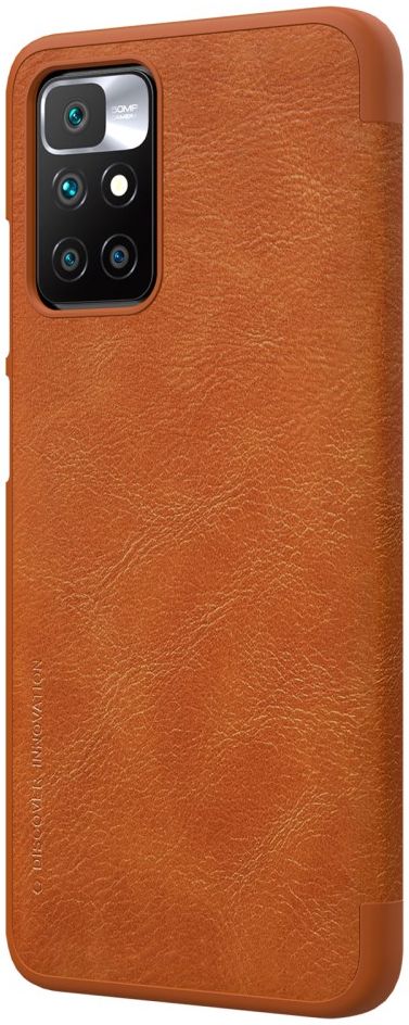 Nillkin Qin Xiaomi Redmi 10 Hoesje Wallet Book Case Kunstleer Bruin afbeelding 12
