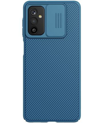 Nillkin CamShield Samsung Galaxy M52 5G Hoesje Camera Slider Blauw Hoesjes