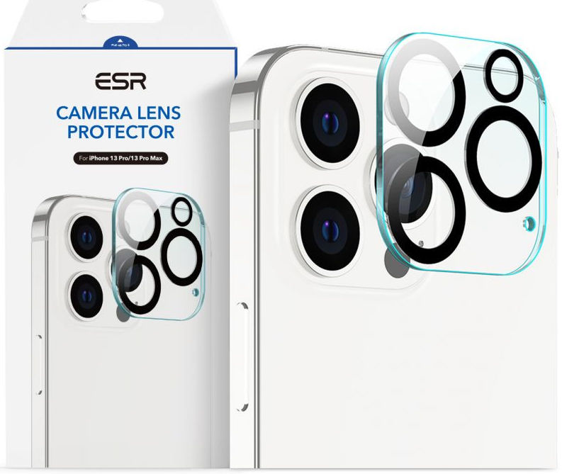 ESR Apple iPhone 13 Pro (Max) Camera Lens Protector Transparant afbeelding 1