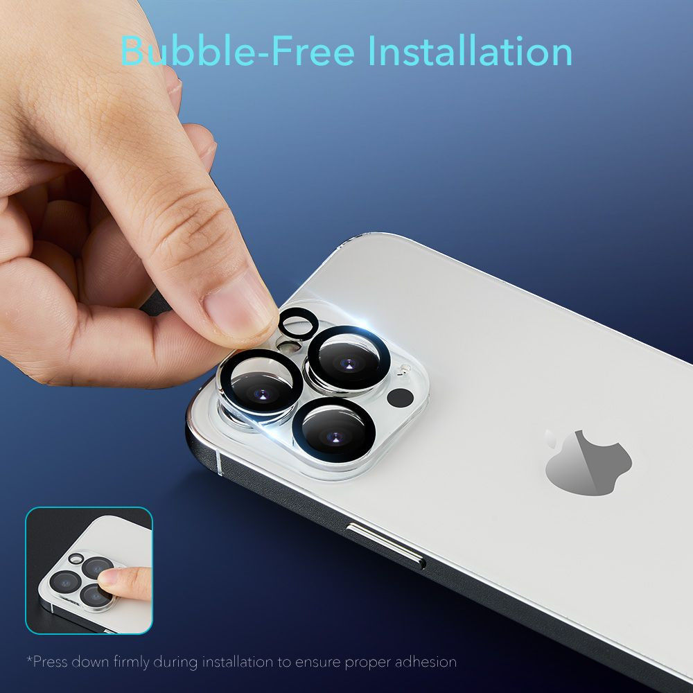 ESR Apple iPhone 13 Pro (Max) Camera Lens Protector Transparant afbeelding 11