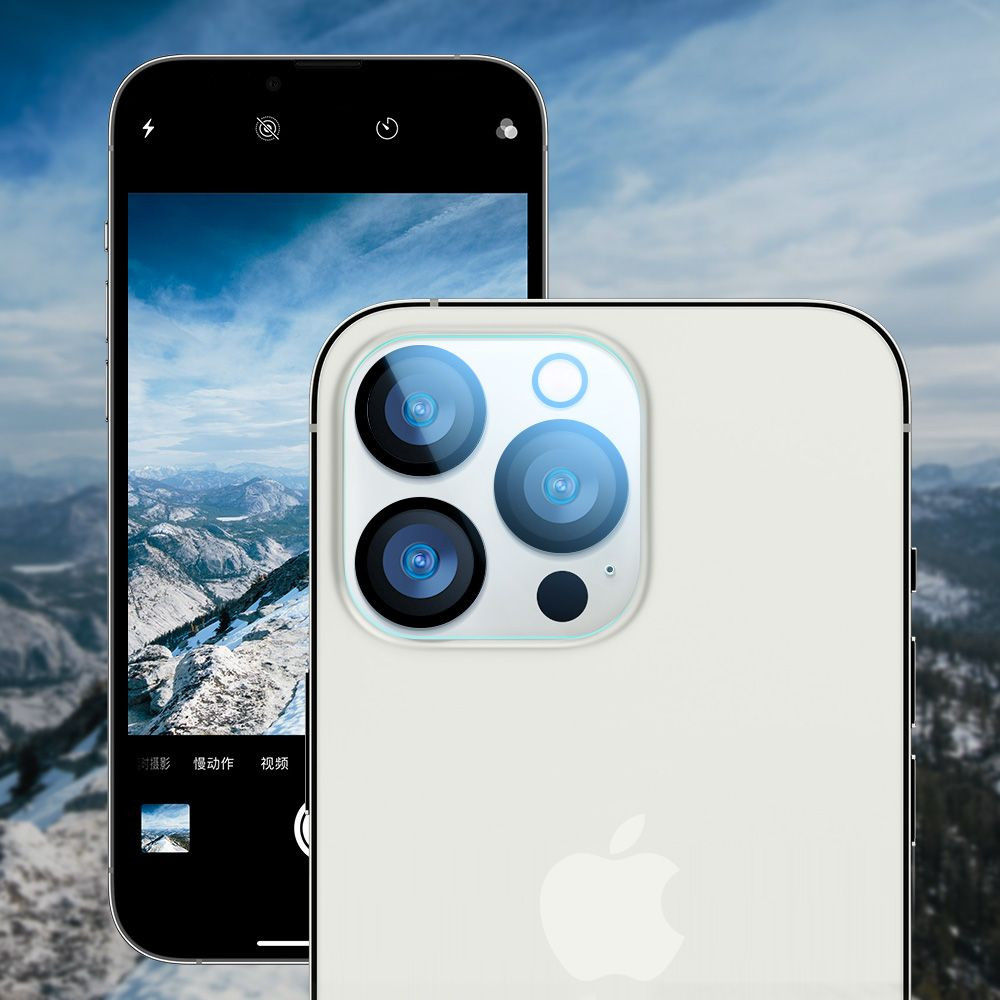 ESR Apple iPhone 13 Pro (Max) Camera Lens Protector Transparant afbeelding 5