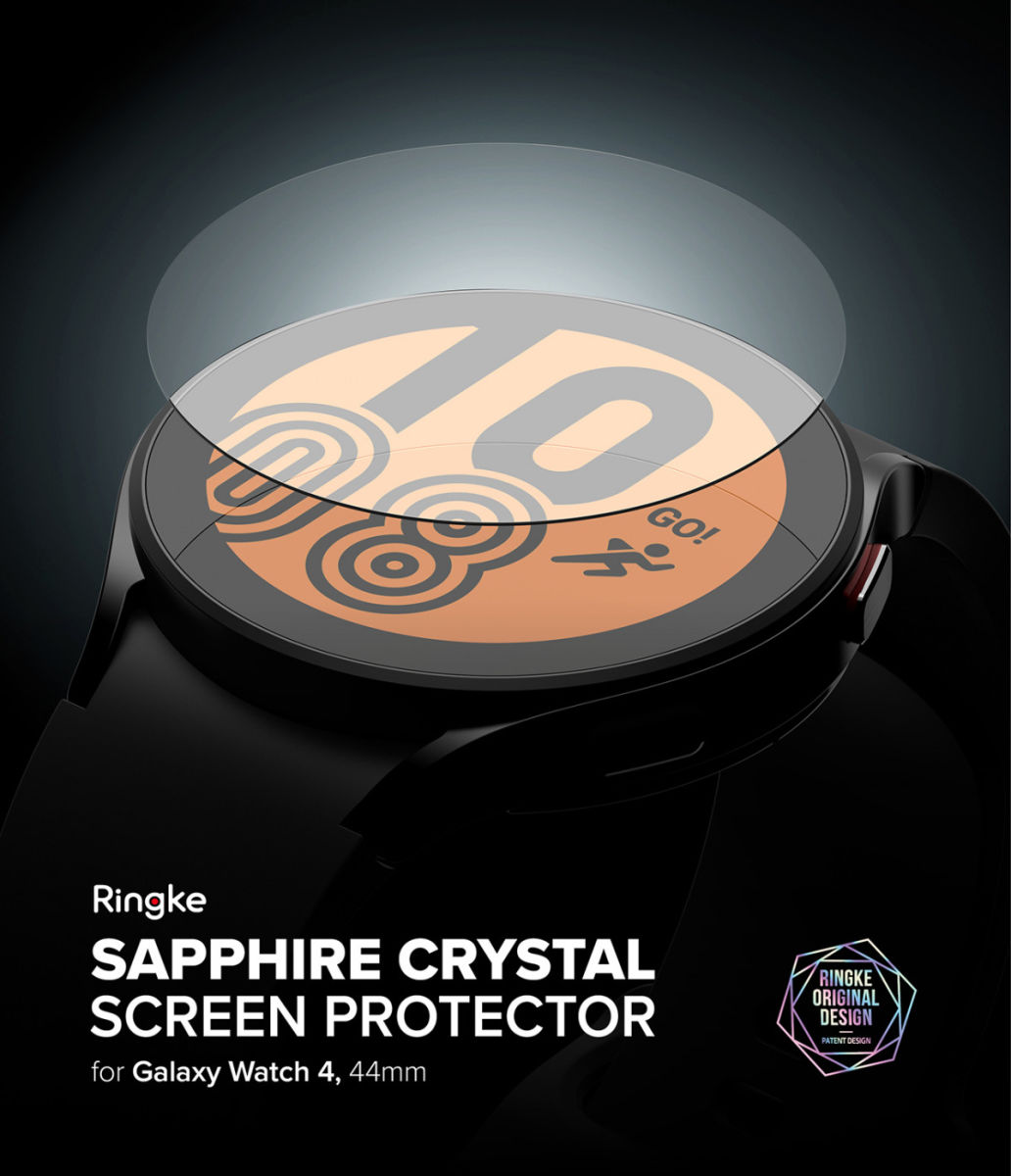 Ringke Sapphire Glass Samsung Galaxy Watch 4 44MM Screen Protector afbeelding 10