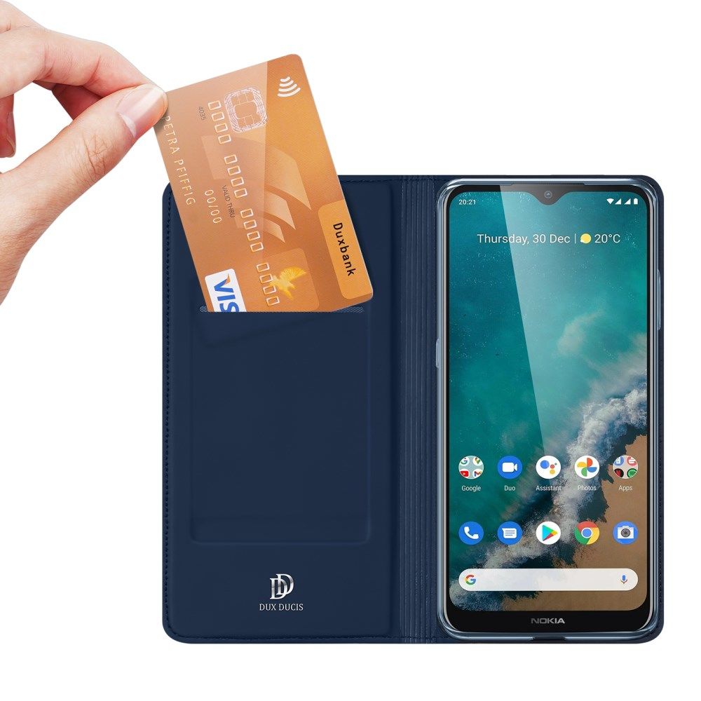Dux Ducis Skin Pro Series Nokia G50 Hoesje Portemonnee Book Case Blauw afbeelding 2