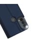 Dux Ducis Skin Pro Motorola Moto E20 / E30 / E40 Hoesje Blauw