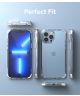 Ringke Fusion+ iPhone 13 Pro Max Hoesje Transparant + Bumper Wit/Zwart
