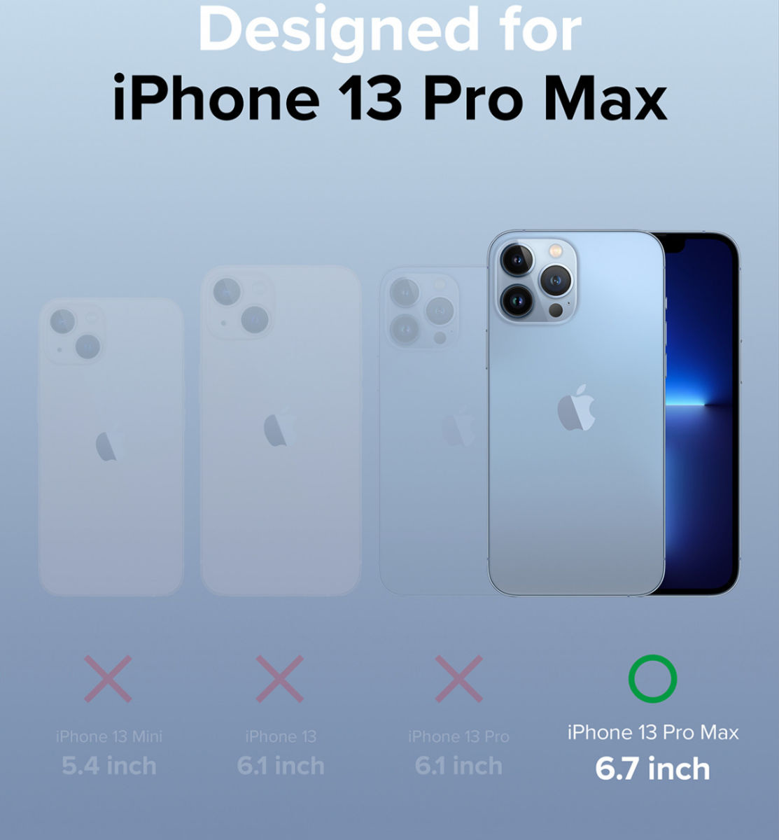 Ringke Fusion+ iPhone 13 Pro Max Hoesje Transparant + Bumper Wit/Zwart afbeelding 9