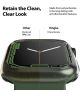 Ringke Slim Apple Watch 7 41MM Hoesje Transparant Zwart (2-Pack)