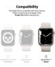 Ringke Slim Apple Watch 7/8/9 45MM Hoesje Transparant Clear (2-Pack)