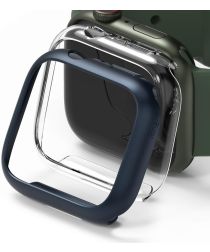 Ringke Slim - Apple Watch 7/8/9 45MM Hoesje - Blauw (2-Pack)