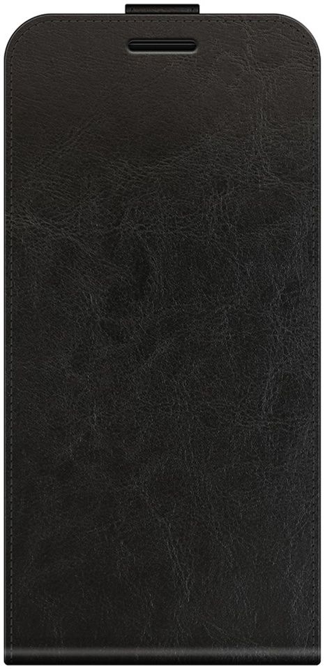 Apple iPhone 13 Hoesje Verticale Flip Wallet Case Kunstleer Zwart afbeelding 7