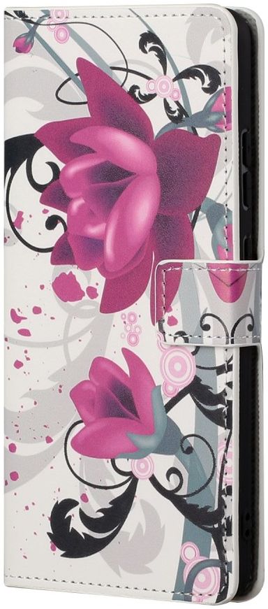 Samsung Galaxy A13 5G / A04s Hoesje Wallet Book Case Flower Print afbeelding 1