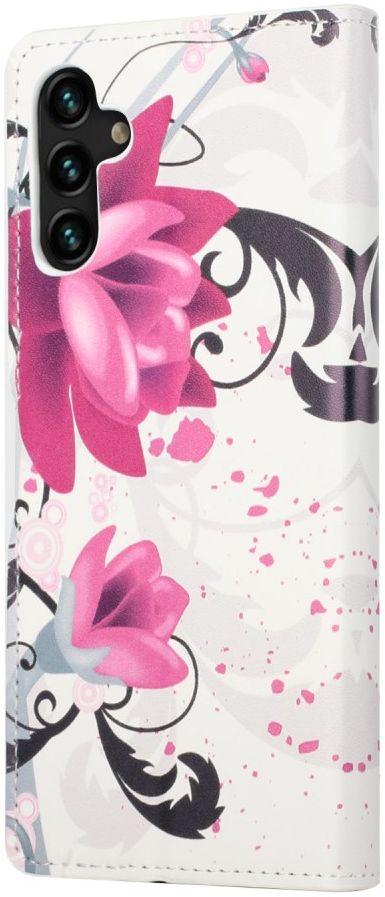Samsung Galaxy A13 5G / A04s Hoesje Wallet Book Case Flower Print afbeelding 4